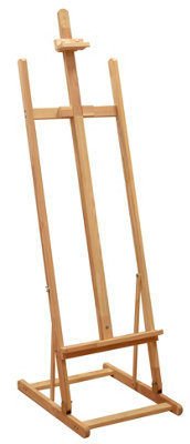 DWA Group Easel Artists  Canvases  Paintings Large Over 7Ft- Natural Wood from B&Q