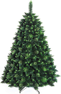 DWA Group Artificial Christmas TreeOlive Pine 6Ft / 180Cm from B&Q