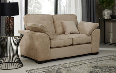 Modern Home Selby 2 Seater Sofa Mink from B&Q