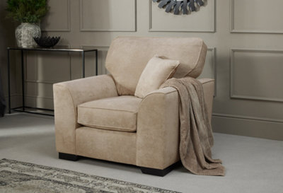 Modern Home Selby Armchair Mink from B&Q