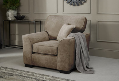 Modern Home Selby Armchair Nutmeg from B&Q