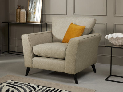 Modern Home Caxton Armchair Oatmeal from B&Q