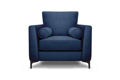 B&Q -  Zara Armchair Navy