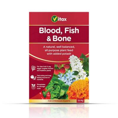 Vitax Blood Fish Bone Organic Fertiliser 2.5Kg - Image 3