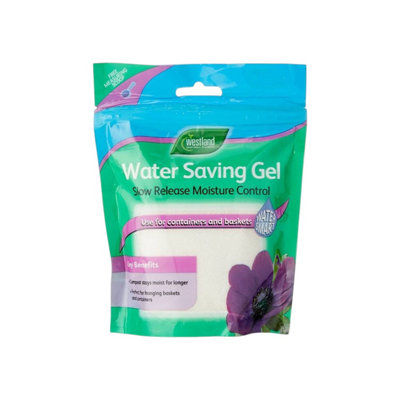Westland Water Saving Gel, Slow Release Moisture Control For Pots Containers Baskets-Reduces Watering Frequency, 250G