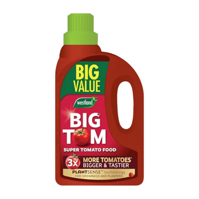 B&Q -  Big Tom Juicy Tomato Food 2L Nutrient Rich Liquid Feed For Strong Healthy Juicy Tomatoes In Planters & Pots