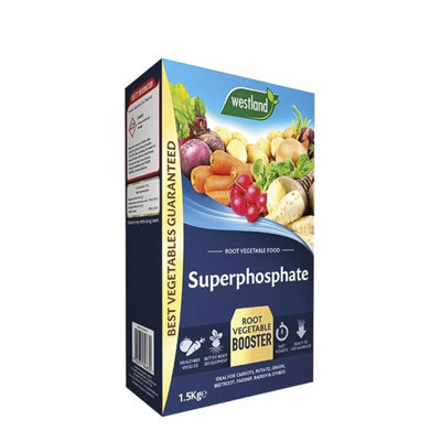 Westland Superphosphate Fertiliser 1.5Kg Granular Root Vegetable Booster For Stronger Roots & Higher Yields from B&Q