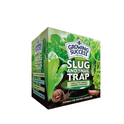 Growing Success Slug & Snail Trap Chemical-Free Garden Pest Control Reusable Trap Attracts Up To 50 Slugs from B&Q