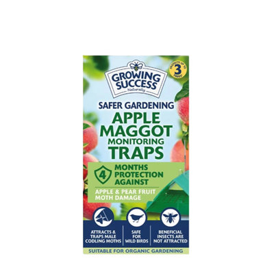 B&Q -  Apple Maggot Monitoring Trap For Fruit Trees Non Toxic Pest Trap With Attractant For Organic Gardening