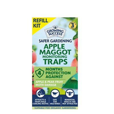 B&Q -  Growing Success Apple & Pear Pest Monitoring Trap Kit With Attractant Refill Insect Monitoring Tree Protection