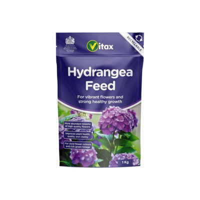 Vitax Hydrangea Feed 1Kg Fertiliser With Magnesium & Iron For Healthy Growth And Vibrant Blooms from B&Q