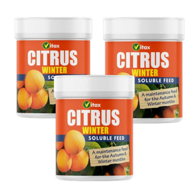 B&Q -  Citrus Feed 200G Soluble Fertiliser Promotes Healthy Growth Prevents Leaf Drop And Supports Fruit Development Pack Of 3
