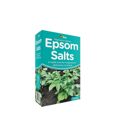 Vitax Epsom Salts 1.25Kg Fast Acting Magnesium Feed For Gardens & Houseplants from B&Q