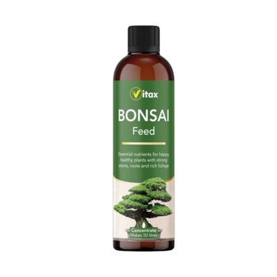 Vitax Bonsai Liquid Feed 250Ml Concentrated Seaweed-Enriched Nutrient Plant Feed from B&Q