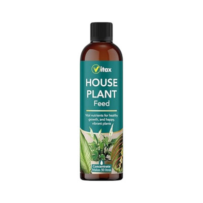 Vitax House Plant Feed 250Ml Concentrated Liquid Fertiliser With Added Seaweed For Strong Growth from B&Q