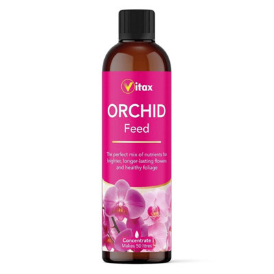 Vitax Orchid Liquid Feed 250Ml Concentrated Nutrient-Rich Fertiliser For Strong Roots Healthy Foliage & Beautiful Blooms from B&Q