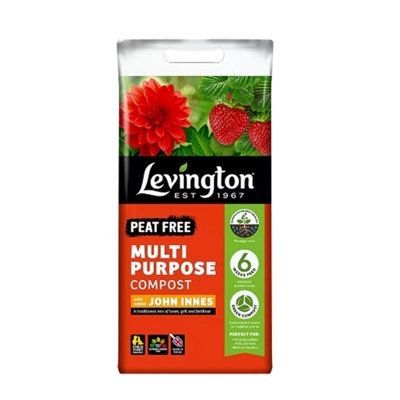 B&Q -  Peat Free Multi Purpose Compost With John Innes Plant Growth 10L