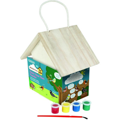 Westland Gardman Flip Top Bird Feeder Easy Fill & Clean Multi-Seed Peanut Suet Nyjer For Garden Birds from B&Q