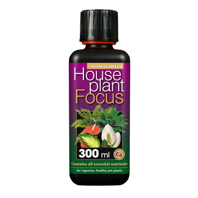 Growth Technology Houseplant Focus Liquid Feed 300Ml Concentrated Complete Essential Nutrients For Healthy Growth And Flowering from B&Q