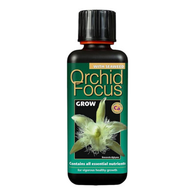 Growth Technology Orchid Focus Grow Fertiliser 300Ml Healthy Vegetative Growth Of Leafs And Shoots from B&Q