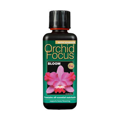 Growth Technology Orchid Focus Bloom 300Ml Liquid Fertilizer For Healthy Abundant Flowering Orchids from B&Q