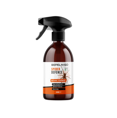 Repel-N-GoSpider Repellent Deterrent SprayNatural Eco-Friendly Pest Control DefenceContains Peppermint & Geraniol500Ml from B&Q