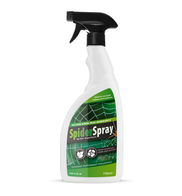 Mcklords Peppermint Spider Pest Repellent SprayNatural Eco-Friendly Pest Control Defence750Ml from B&Q