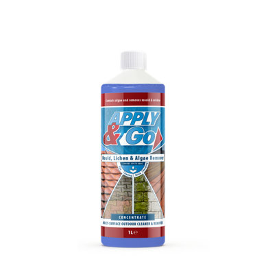B&Q -  Patio & Decking Cleaner1L Concentrated Outdoor Mould & Algae Remover For WoodStoneBlock Paving & Driveways