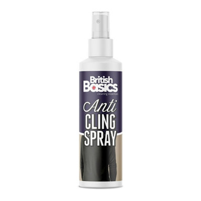 BritishBasics British BasicsAnti-Cling/static Charge Spray For ClothesGarments And Other Fabrics250Ml from B&Q
