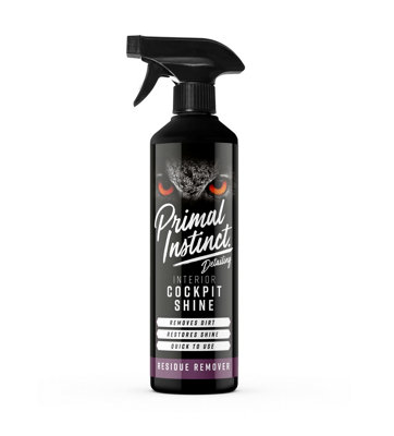 Primal InstinctCar Interior Cockpit Shine Spray500Ml from B&Q