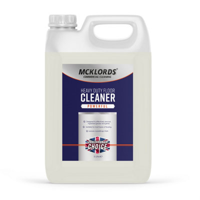 Mcklords CommercialHeavy Duty Floor Cleaner5 Litre from B&Q