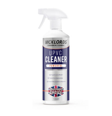 Mcklords CommercialUpvc Cleaner Spray1 Litre from B&Q