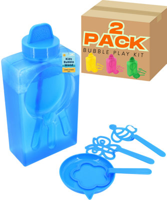Giant Bubble Blowing Kit3 Wands And 450Ml Bubble Solution2 Pack from B&Q