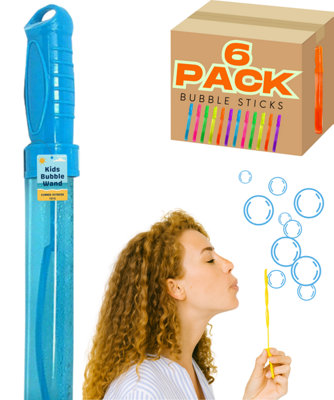 37Cm Bubble Stick Sword Wands118Ml Solution Each Stick6 Pack from B&Q