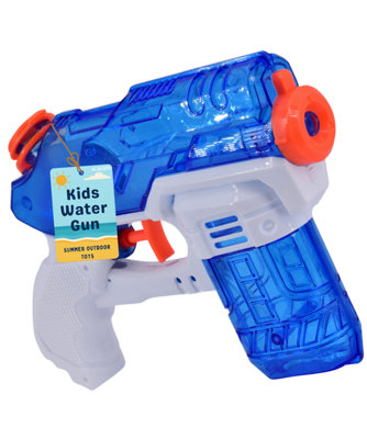 16Cm Kids Water Pistols Toy GunClear Colour from B&Q