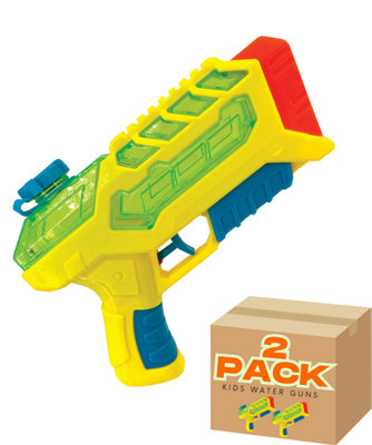 2 Pack Space Kids Water Pistols Toy Gun 16Cm from B&Q