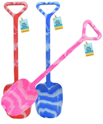 56Cm Plastic Spade For Sand Soil Digging Beach Toy4 Pack from B&Q