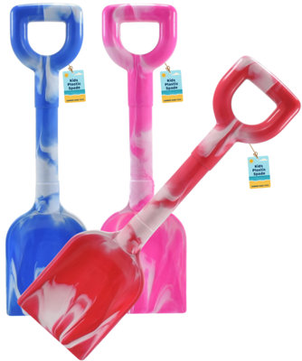 25Cm Plastic Spade For Sand Soil Digging Beach Toy from B&Q