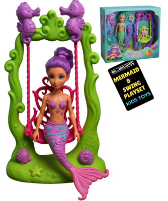  - Mermaid Princess Doll Playset Undersea Adventure Toy