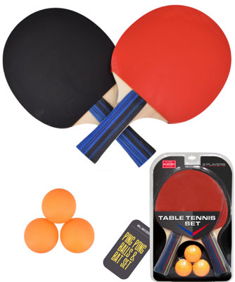 Table Tennis Set With Bats Rackets And Balls Set from B&Q