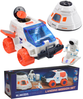  - Space Exploration Playset With Rover Astronaut Figure