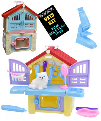 Pet Care Vet Centre Pretend Play Toy With Accessories from B&Q