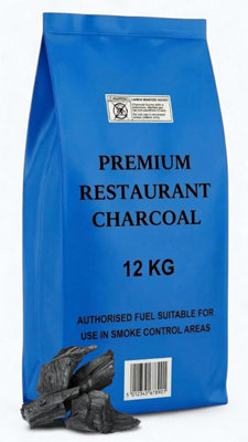 Log-Barn Restaurant Grade Cooking Lumpwood Charcoal 12 Kg BagFor BbqsLarge Chunks Longer Burning Barbecues from B&Q