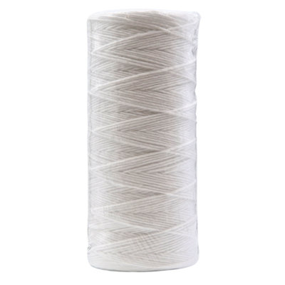 Finerfilters String Wound Sediment Water Filter10" X 4.5"5 Micron from B&Q