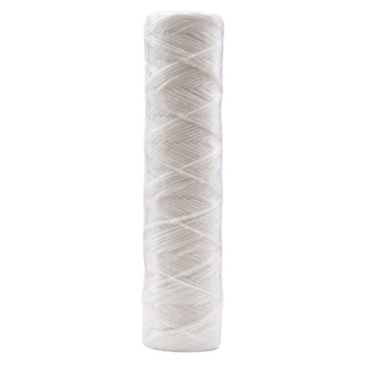 Finerfilters String Wound Sediment Water Filter10" X 2.5"- 1 Micron from B&Q
