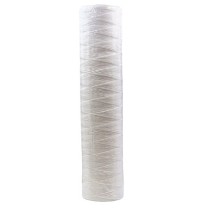 Finerfilters String Wound Sediment Water Filter20" X 4.5"10 Micron from B&Q