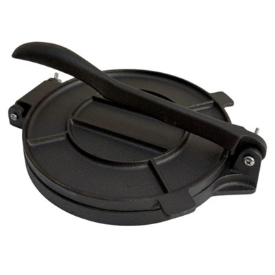 Thorness Premium Inch Cast Iron Tortilla Press, Heavy Duty Roti Maker, Taco And Quesadilla Press, Manual Dough Press, Non Stick