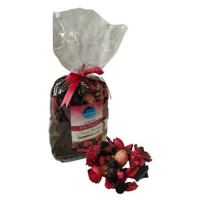 Pan Aroma Juicy Berries Pot Pourri Scented Home Botanicals Aromatic Fruity Scent 180G Bag from B&Q