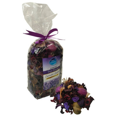 Pan Aroma Lavender Pot Pourri Scented Home Botanicals Fresh Floral Scent 180G Bag from B&Q