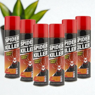 PestShield 6X Spider Creepy Crawly Insect Killer Spray Bug Repellent Pest Control 200Ml from B&Q